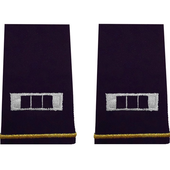 U.S. Army CW3 Epaulets Small Chief Warrant Officer 3 Shirt Rank Insignia NEW - Picture 1 of 2